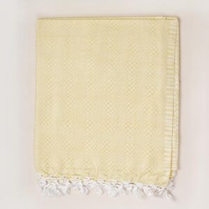 Bhagalpuri Designer Chadar Yellow 52 x 96 inch