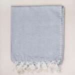 Bhagalpuri Designer Chadar Grey 52 x 96 inch